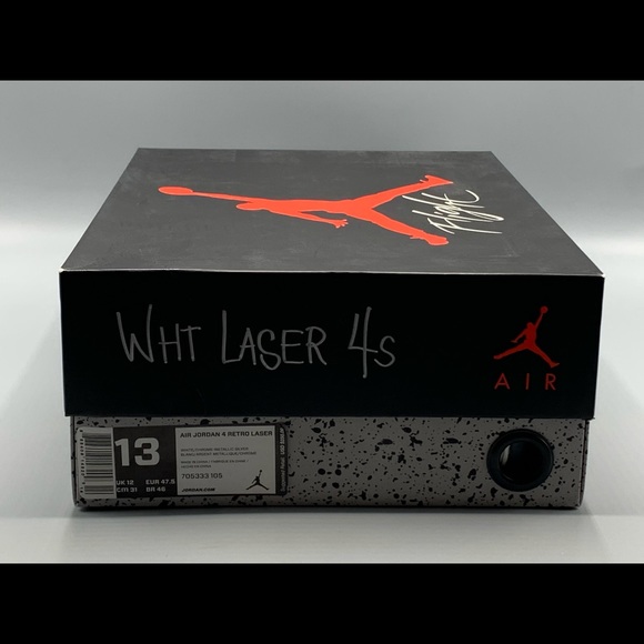 Air Jordan 4 Retro “30th Anniversary Laser” Sz 13 main image 7